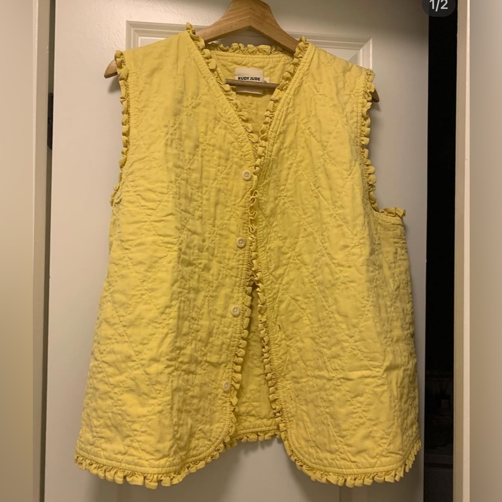 NWT Rudy Jude Potholder Vest - Canary - Size XL